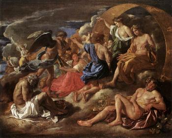 尼古拉斯 普桑 Helios and Phaeton with Saturn and the Four Seasons 尼古拉斯 普桑 Helios and Phaeton with Saturn and the Four Seasons